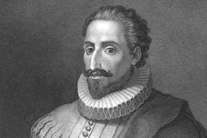 Miguel de Cervantes: “Más vale la pena en el rostro que la mancha en el corazón”