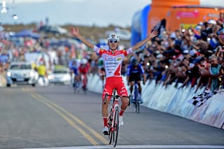 Vuelta a San Juan. Miguel Florez López, un cafetero ganó la etapa más difícil
