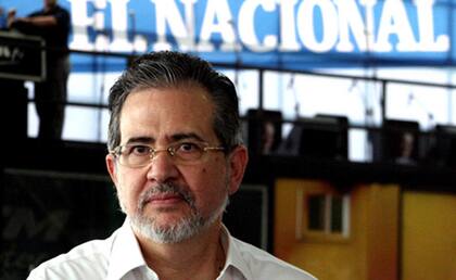 Miguel Henrique Otero, director del diario El Nacional desde el exilio