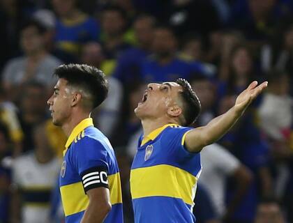 Miguel Merentiel podría ser de la partida ante River en reemplazo del lesionado Darío Benedetto