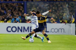 Boca le gana a Cruzeiro con un gol de Merentiel tras un gran tiro libre de Paredes en la Bombonera
