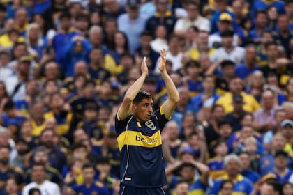 Miguel Merentiel vuelve a ser el centrodelantero titular de Boca Juniors