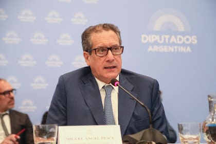 Miguel Pesce, titular del BCRA, en la Cámara de Diputados