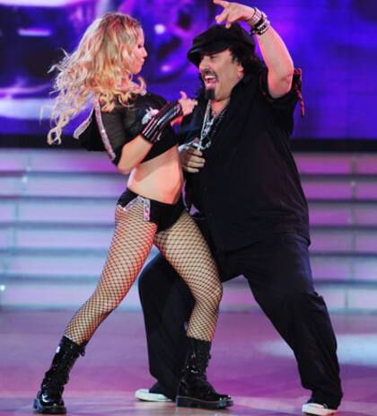 Miguel Piñera, durante el duelo de reggaeton