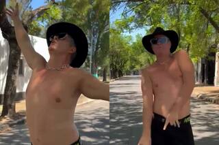 El video de Mike Amigorena en el cementerio de la Chacarita que indignó a los usuarios