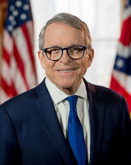 Mike DeWine es el actual gobernador de Ohio. Foto: Vivien McClain, Wikimedia Commons