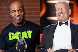 Con un anuncio que involucra a Bruce Willis, Mike Tyson sorprendió a Hollywood