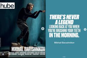 Mikhail Baryshnikov en @hube.magazine