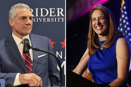 Mikie Sherrill le saca ventaja a Jack Ciattarelli en términos de recaudación