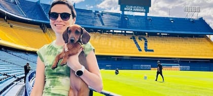 Milagros está convencida que Boca le salvó la vida.