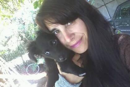 Milagros y su dueña Estela