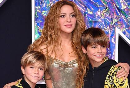 Milan y Sasha son los hijos que Shakira tuvo con Gerard Piqué