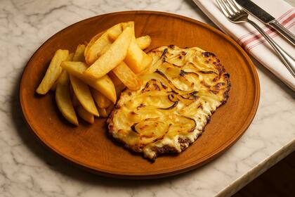 Milanesa alla fugazzeta de La Piccola