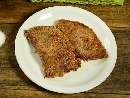 Milanesa de nalga tierna por dentro y crocante por fuera