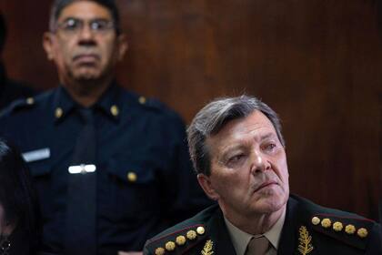 Milani durante el juicio hoy en La Rioja