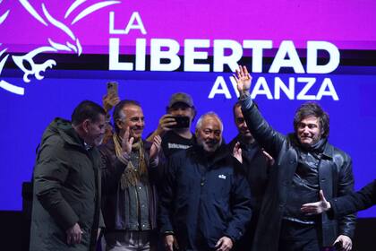 Milei apuntó contra Kicillof durante el cierre de campaña de LLA.