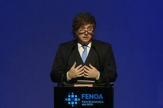 Milei habló de una “carnicería mediática” contra su gobierno y volvió a cargar contra empresarios y opositores