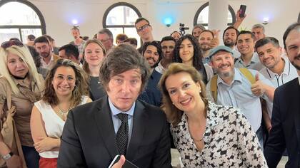Milei y Mondino compartieron una charla sobre "un plan para Argentina"