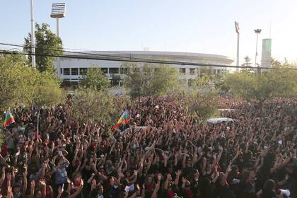 Entre 4000 y 6000 personas participaron de la performance