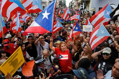 Miles de puertorriqueños protestaron en San Juan