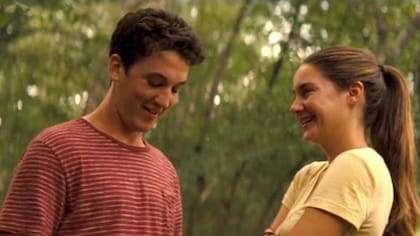 Miles Teller y Shailene Woodley en El esplendoroso presente