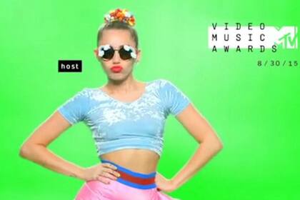 Miley, entre lo peor de la noche