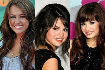 Miley, Selena y Demi, las chicas Disney del momento