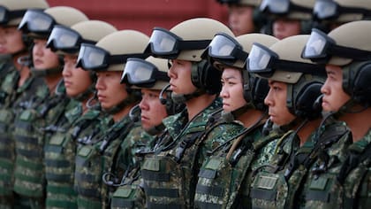 Militares de Taiwán