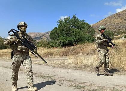 Militares de Azerbaiyán en Nagorno Karabaj