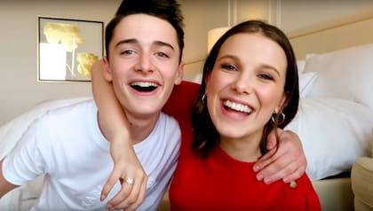 Millie Bobby Brown y Noah Schnapp mantienen una estrecha amistad