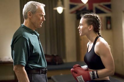 Million Dollar Baby, con (y de) Clint Eastwood, Morgan Freeman y Hilary Swank.