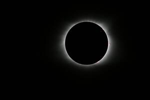 Así se vio el eclipse solar desde ese estado