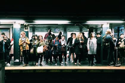 Millones de personas se transportan cada día en las rutas del metro de Nueva York