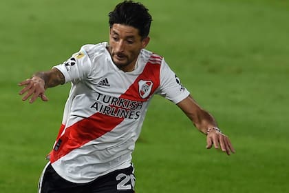 Milton Casco convirtió cinco goles y dio 16 asistencias con la camiseta de River Plate