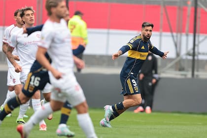 Milton Giménez igualó para Boca Juniors en el encuentro vs. Barracas Central