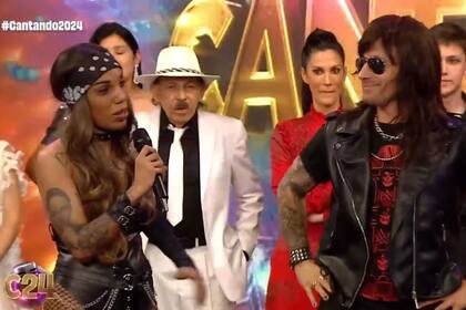 Mimi Alvarado y Esteban Merdeni en la noche que quedaron eliminados