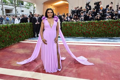 Mindy Kaling en la Gala del MET 2022