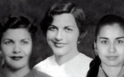 Minerva, Patria y María Teresa Mirabal, asesinadas por la dictadura de Trujillo y conocidas popularmente como "las Mariposas"