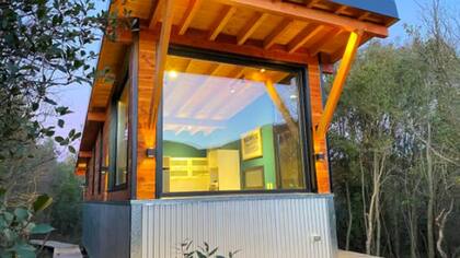 Minicasa en Bariloche.
Foto: Airbnb