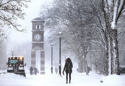 Minnesota, Wisconsin y partes de las Dakotas, tendrán temperaturas algo más suaves que las habituales con ráfagas de nieves esporádicas