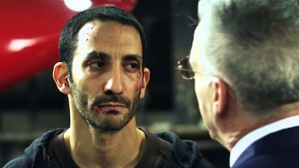 Juan Minujín y Gerardo Romano en El marginal