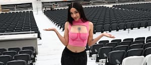 Minutos antes del primero de sus dos shows en River, María Becerra recibió un regalo soñado del club