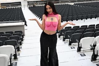 Minutos antes del primero de sus dos shows en River, María Becerra recibió un regalo soñado del club