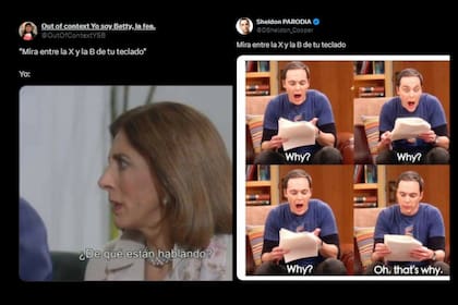 “Mirá entre la T y la O en tu teclado”: el nuevo reto viral de las redes sociales explicado con memes (Captura X)