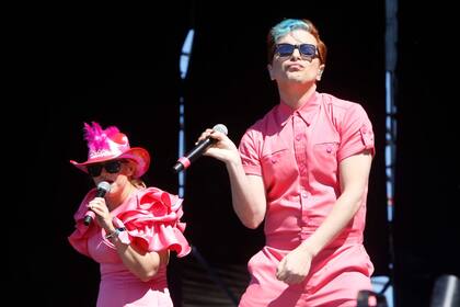 Miranda! puso a bailar al Lollapalooza, en el primer día del festival