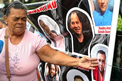 Miriam Angarita reclama por su hijo Guzman Humberto Ramirez Angarita, detenido en Venezuela