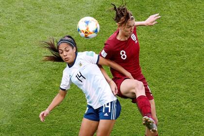 Miriam Mayorga fue una de las jugadoras argentinas que disputaron el Mundial de Japón 2019