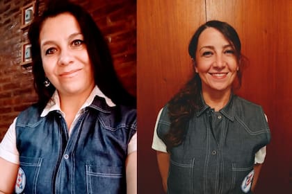 Miriam Tardo y Mercedes Molina son maestras de apoyo a la inclusión escolar que trabajan en la Escuela de la Llave Cielo Azul y reciben capacitación constante en Inclusiva Coaching.