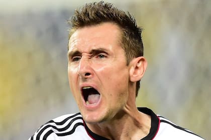Miroslav Klose es el máximo artillero de la historia de los Mundiales con 16 goles para Alemania