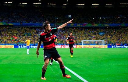 Miroslav Klose es el máximo goleador histórico de los Mundiales con 16 tantos convertidos